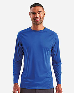 TriDri TD050 Men's Panelled Long-Sleeve Tech T-Shirt at GotApparel