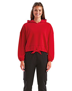 TriDri TD085  Ladies' Cropped Oversize Hooded Sweatshirt at GotApparel