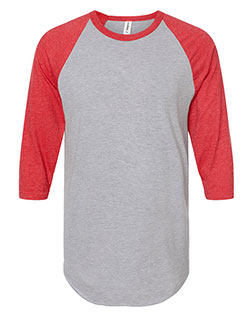 Tultex 245 Unisex Fine Jersey Raglan T-Shirt at GotApparel