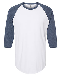 Tultex 245 Unisex Fine Jersey Raglan T-Shirt at GotApparel
