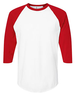 Tultex 245 Unisex  Fine Jersey Raglan T-Shirt at GotApparel