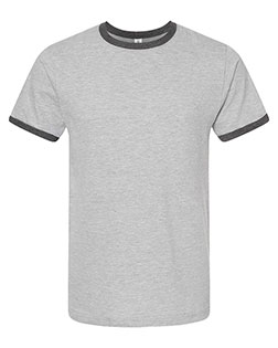 Tultex 246 Unisex Fine Jersey Ringer T-Shirt at GotApparel