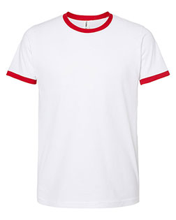 Tultex 246 Unisex  Fine Jersey Ringer T-Shirt at GotApparel