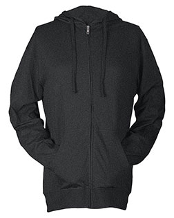 Tultex 260 Unisex Beach Full-Zip Hooded Long Sleeve T-Shirt at GotApparel