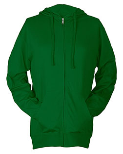 Tultex 260 Unisex Beach Full-Zip Hooded Long Sleeve T-Shirt at GotApparel