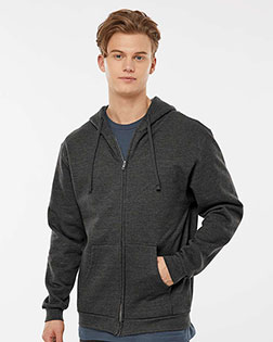 Tultex 331 Unisex Full-Zip Hooded Sweatshirt at GotApparel