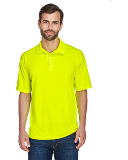 Ultraclub 8210 Men Cool & Dry Mesh Pique Polo at GotApparel