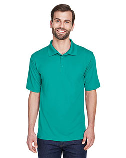 Ultraclub 8210 Men Cool & Dry Mesh Pique Polo at GotApparel