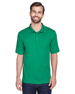 Ultraclub 8210 Men Cool & Dry Mesh Pique Polo at GotApparel