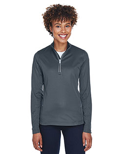 UltraClub 8230L Women Cool & Dry Sport 1/4-Zip Pullover at GotApparel