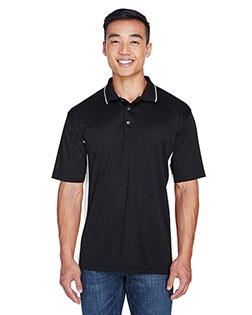 Ultraclub 8406 Men Cool & Dry Sport 2-Tone Polo at GotApparel