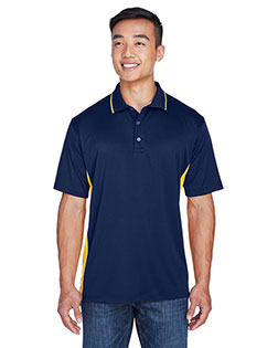 Ultraclub 8406 Men Cool & Dry Sport 2-Tone Polo at GotApparel