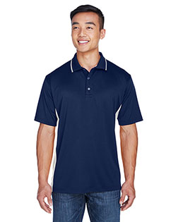 Ultraclub 8406 Men Cool & Dry Sport 2-Tone Polo at GotApparel