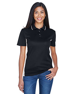 Ultraclub 8406L Women Â€ Cool & Dry Sport 2tone Polo at GotApparel