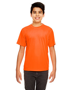 Ultraclub 8420Y Boys Cool & Dry Sport Performance Interlock Tee at GotApparel