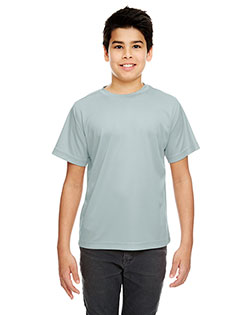 Ultraclub 8420Y Boys Cool & Dry Sport Performance Interlock Tee at GotApparel