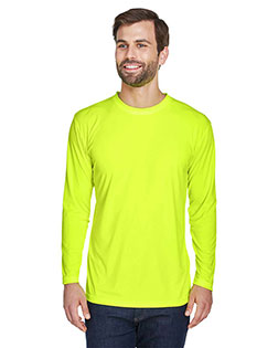 Ultraclub 8422 Men Cool & Dry Sport Long-Sleeve Performance Interlock Tee at GotApparel