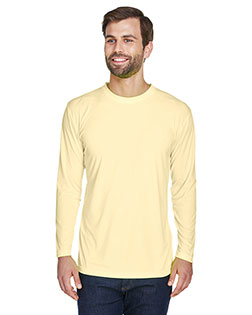 Ultraclub 8422 Men Cool & Dry Sport Long-Sleeve Performance Interlock Tee at GotApparel