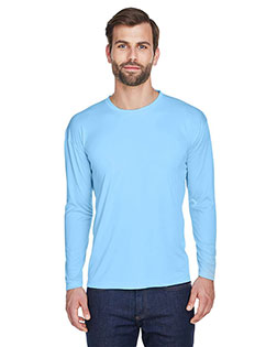 Ultraclub 8422 Men Cool & Dry Sport Long-Sleeve Performance Interlock Tee at GotApparel