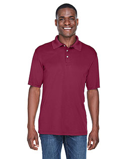 Ultraclub 8425 Men Cool & Dry Sport Performance Interlock Polo at GotApparel