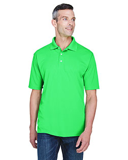 Ultraclub 8445 Men Cool & Dry Stain-Release Performance Polo at GotApparel