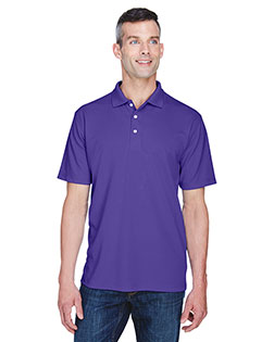 Ultraclub 8445 Men Cool & Dry Stain-Release Performance Polo at GotApparel