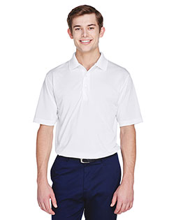 Ultraclub 8610 Adult Men Cool & Dry 8 Star Elite Performance Interlock Polo at GotApparel