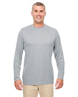 Ultraclub 8622 Men Cool & Dry Performance Long-Sleeve Top at GotApparel
