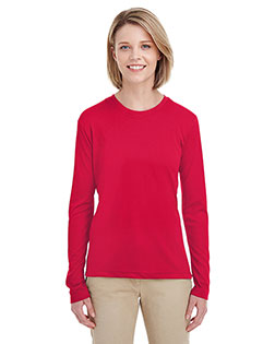 Ultraclub 8622W Women Cool & Dry Performance Long-Sleeve Top at GotApparel