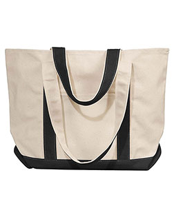 UltraClub 8871 Unisex Large Canvas Boat Tote at GotApparel