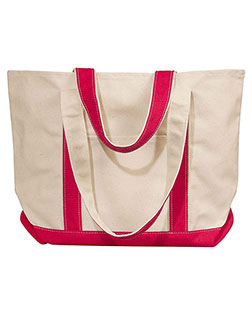 Ultraclub 8871 Unisex Large Canvas Boat Tote at GotApparel