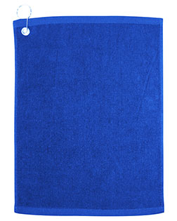 Ultraclub C1518GH Large Velour Golf Towel With Grommet at GotApparel