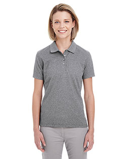Ultraclub UC100W Women Heathered Pique Polo at GotApparel