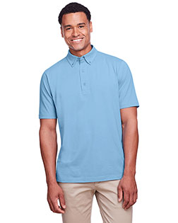 Ultraclub UC105 Men Lakeshore Stretch Cotton Performance Polo at GotApparel