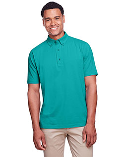 Ultraclub UC105 Men Lakeshore Stretch Cotton Performance Polo at GotApparel