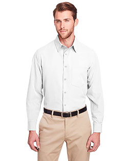 Ultraclub UC500 Men Bradley Performance Woven Shirt at GotApparel