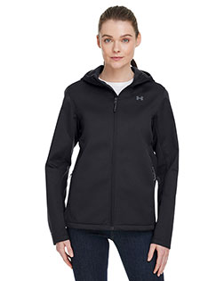 Under Armour 1371595 Ladies' ColdGear® Infrared Shield 2.0 Hooded Jacket at GotApparel