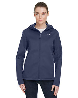 Under Armour 1371595  Ladies' ColdGear® Infrared Shield 2.0 Hooded Jacket at GotApparel