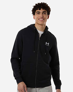 Under Armour 1373881 Men's Icon Fleece Hooded Full-Zip at GotApparel