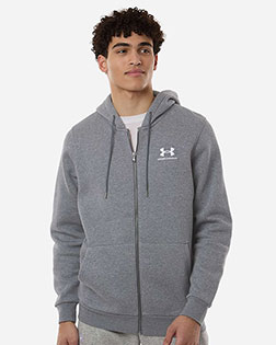 Under Armour 1373881 Men's Icon Fleece Hooded Full-Zip at GotApparel