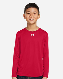 Under Armour 1377488 Youth Tech™ Team Long Sleeve T-Shirt at GotApparel