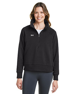 Under Armour 1379492  Ladies' Rival Fleece Quarter-Zip at GotApparel