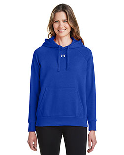 Under Armour 1379500  Ladies' Rival Fleece Hooded Sweatshirt at GotApparel