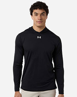 Under Armour 6014164 Men's Team Vanish Hooded Long Sleeve T-Shirt at GotApparel