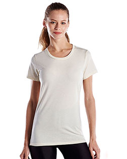 US Blanks US100 Ladies 4.3 oz Made in USA Short Sleeve Crew T-Shirt at GotApparel