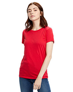 US Blanks US100 Ladies 4.3 oz Made in USA Short Sleeve Crew T-Shirt at GotApparel