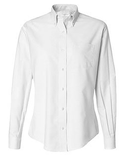 Van Heusen 13V0002 Women Oxford Shirt at GotApparel
