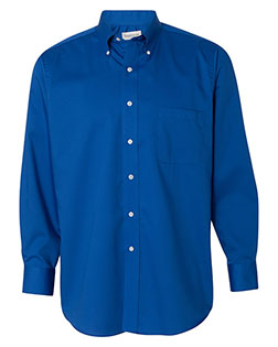 Van Heusen 13V0521 Men Long Sleeve Baby Twill Shirt at GotApparel