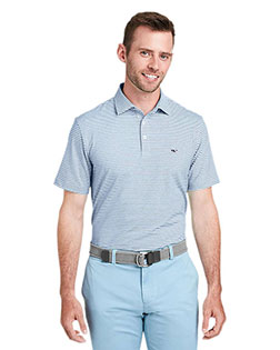 Vineyard Vines G011145 Men's Heathered Winstead Sankaty Polo at GotApparel