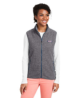 Vineyard Vines O001412 Women's Harbor Fleece Vest at GotApparel